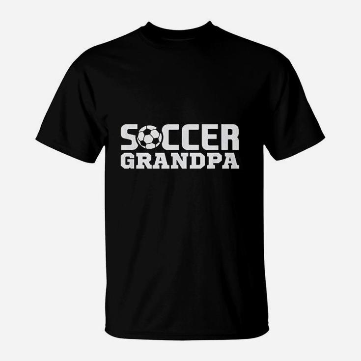 Soccer Grandpa Granddad Granddaddy Grandfather T-Shirt