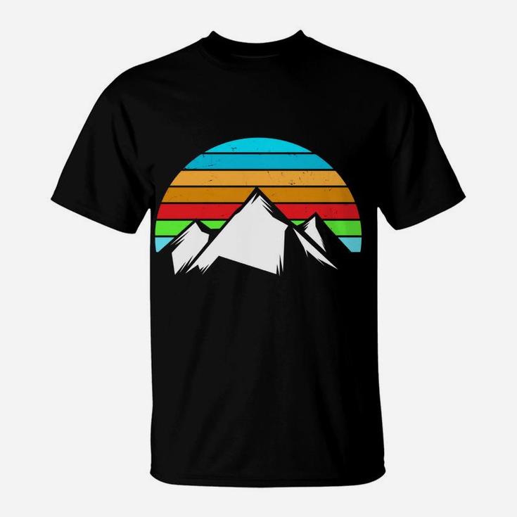 St George Utah Retro Circle Mountain Graphics T-Shirt