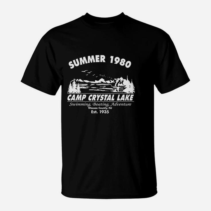 Summer 1980 Funny Graphic Camping Vintage Cool 80s T-Shirt
