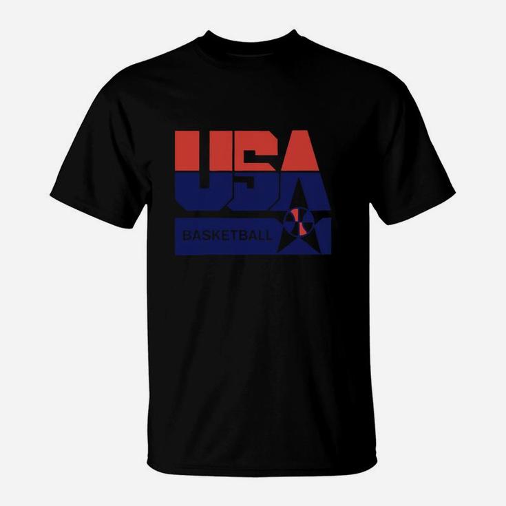 Usa Basketball Olympic Team Summer Basketball T Sh T-Shirt