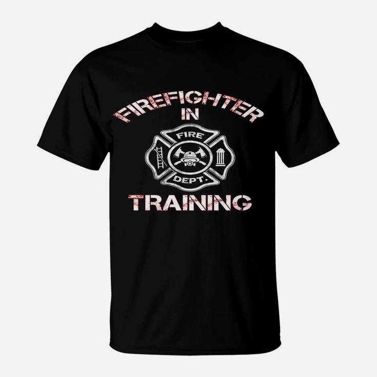 Vintage Firefighter In Training Fire Department T-Shirt