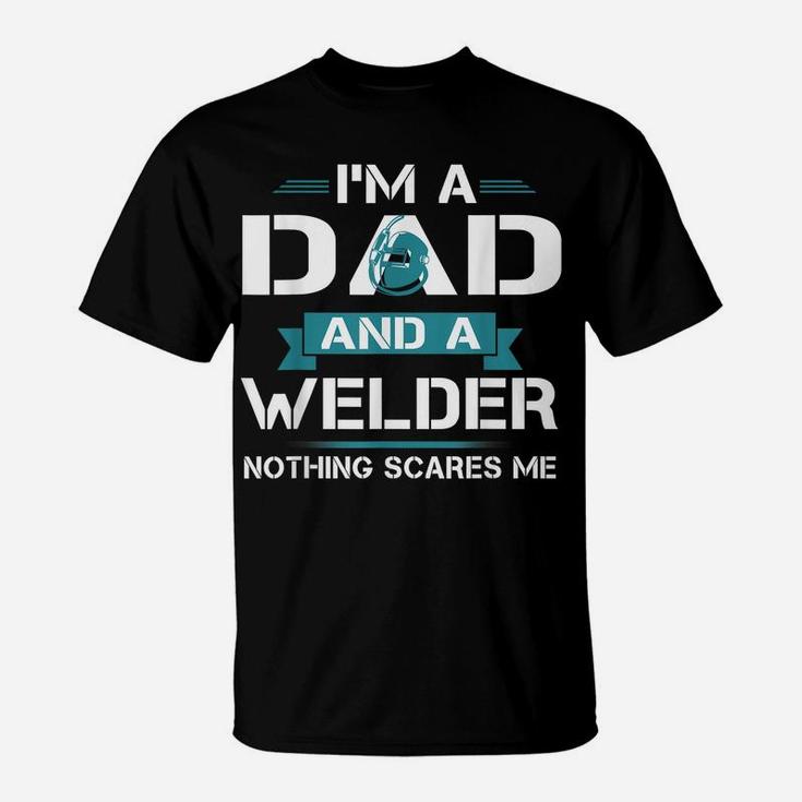 Welder American Flag - Usa Patriotic Welder Dad Father's Day T-Shirt