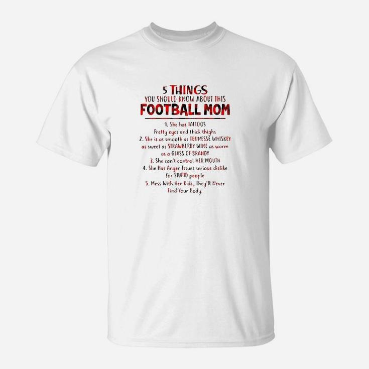 5 Things You Should Know About This Football Mom T-Shirt