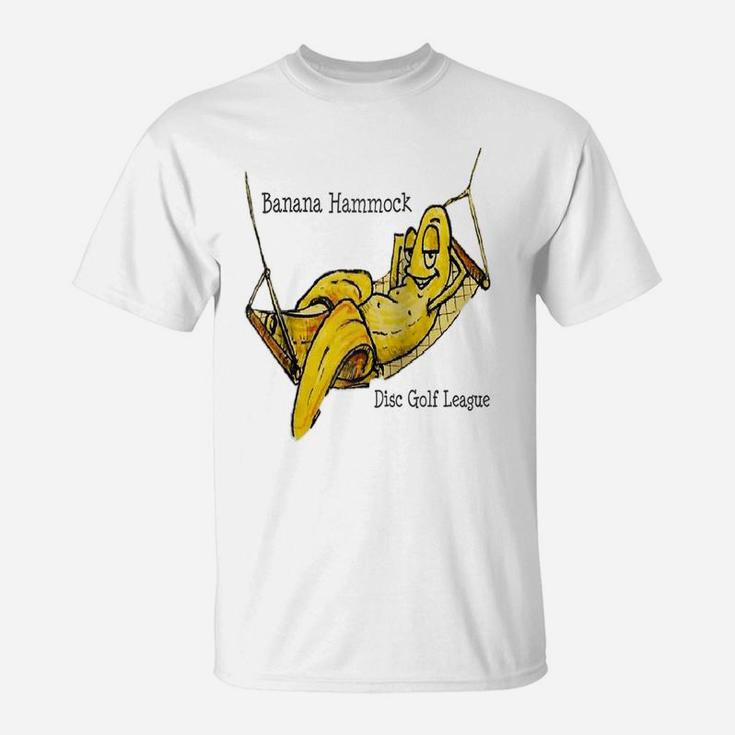 Banana Hammock Disc Golf League THE ORIGINAL Chill Design Raglan Baseball Tee T-Shirt