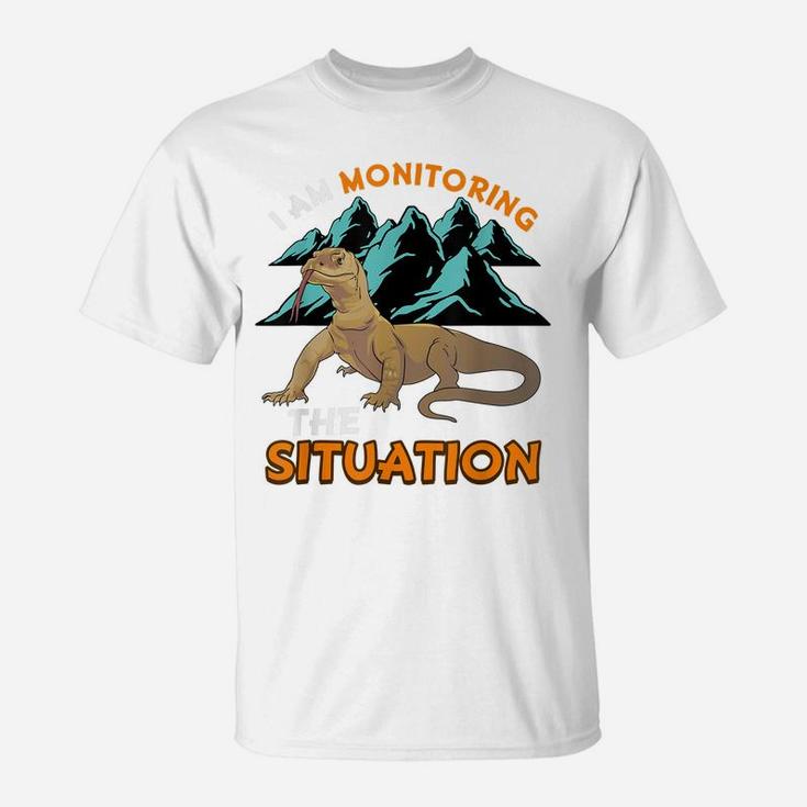 Funny Pet Monitor Lizard Gift Humor Graphic Reptile T-Shirt