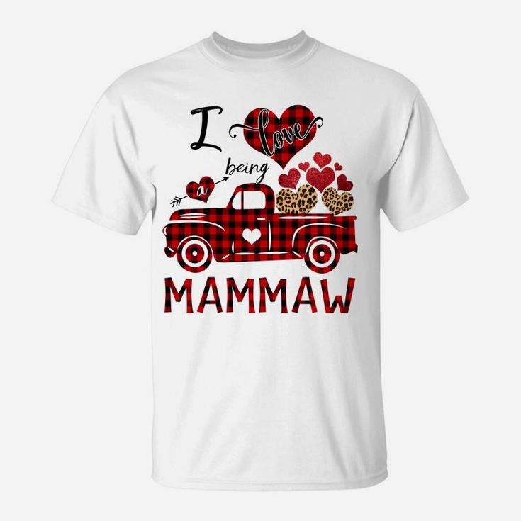 I Love Being A Mammaw Christmas Car - Grandma Gift Sweatshirt T-Shirt