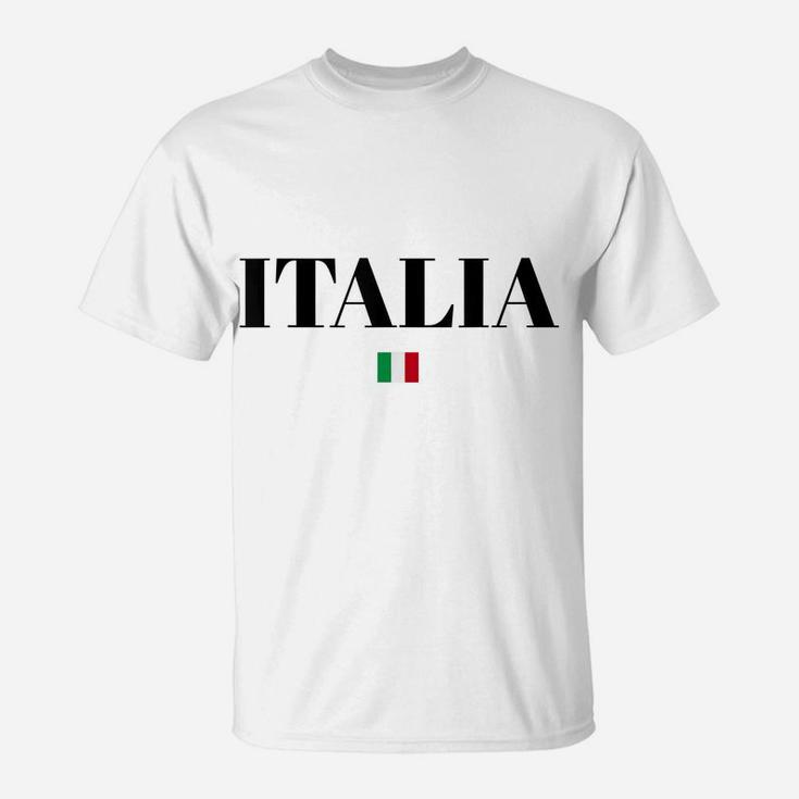 Italia Flag Italy | Men Woman Kids | White Italian T-Shirt