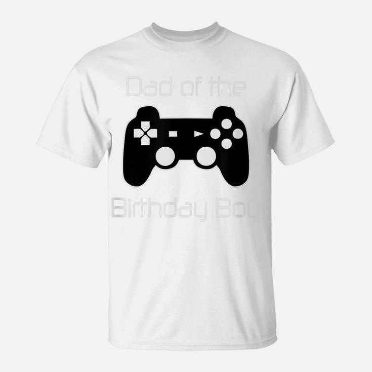 Mens Boy's Video Game Gamer Truck Birthday Party Shirt For Dad T-Shirt