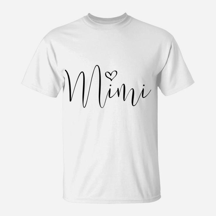 Mimi Gift For Grandma Woman Christmas Xmas Birthday Gifts Sweatshirt T-Shirt