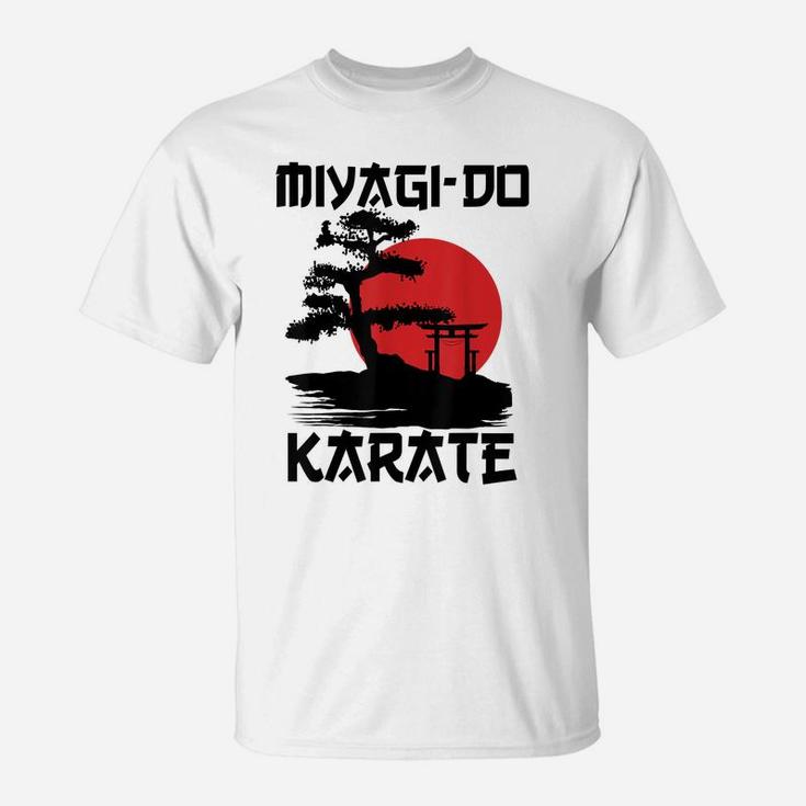 Retro Vintage Miyagi-Do Karate Life Bonsai Tree Martial Arts T-Shirt