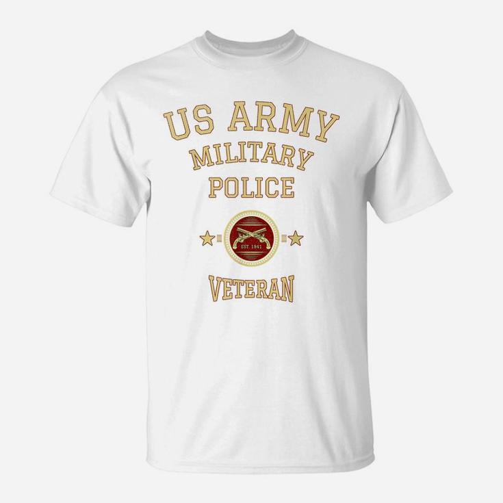 Us Army Military Police Veteran Retired Police Officer T-Shirt