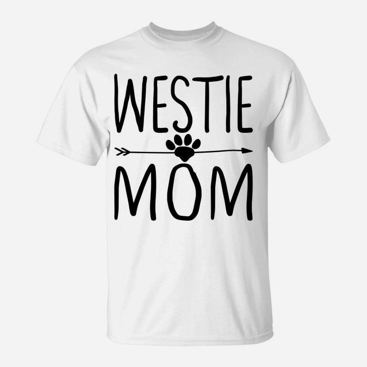 Westie Lover Gift Mom Matching Mother Pajama Dog Mum Mama Sweatshirt T-Shirt
