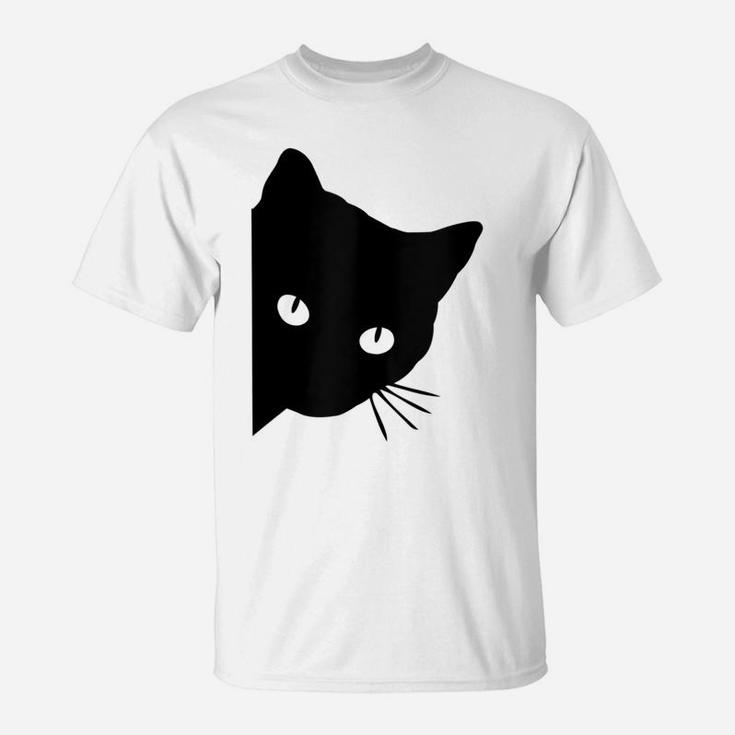 Womens Cute Spy Cat, Cat Lover Ladies  Cat Mom T-Shirt