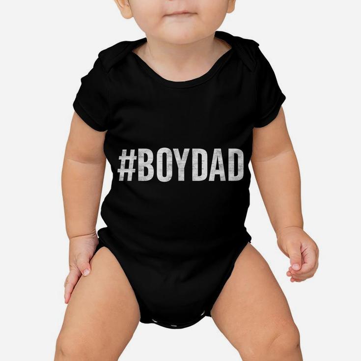 Hashtag Boy Dad Gift For Dad's With Sons Family Gift Baby Onesie