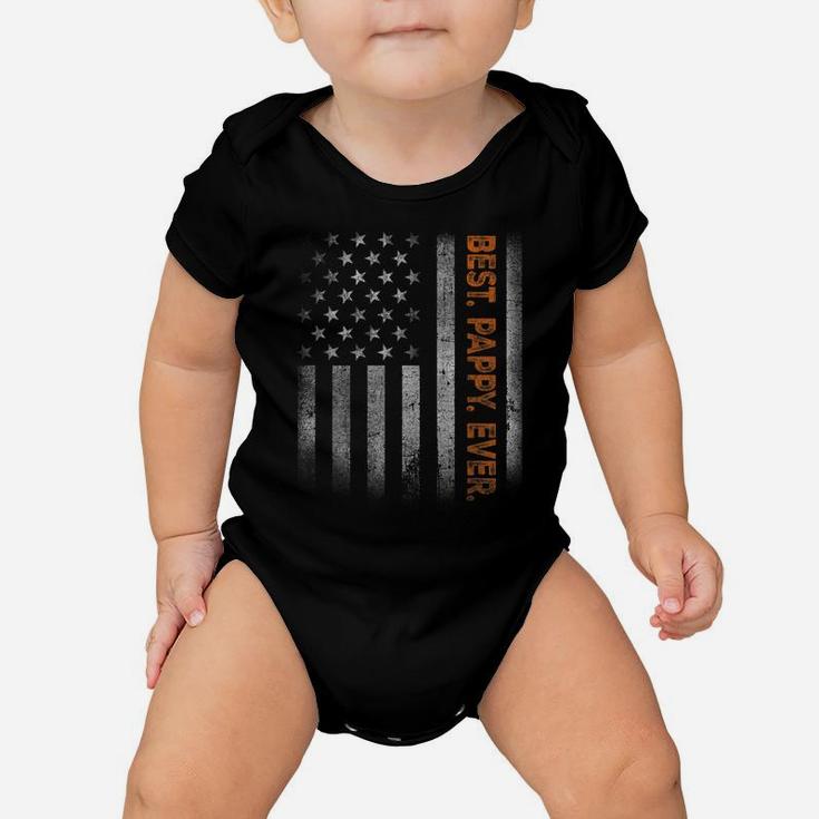 Pappy American Flag Father's Day Gift From Daughter Son Wife Baby Onesie